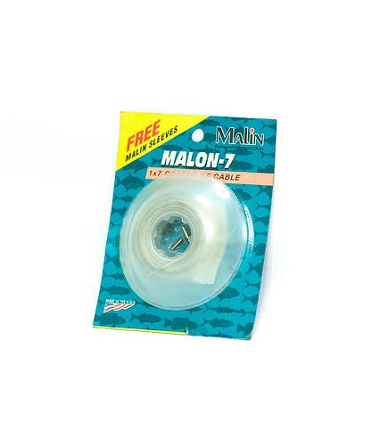 LEADER WIRE MALIN COATED 20LBS 30FT CLEAR