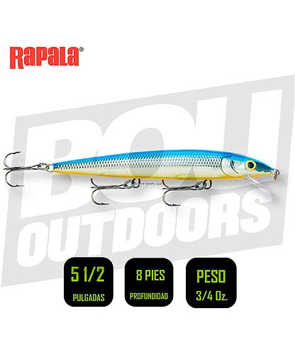 RAPALA HJ14SB HUSKY JERK 5 1/2 PULG 3/4 OZ SILVER BLUE