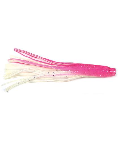 TUNA TAIL SKIRT BILLFISHER TT62-PW 6 PULG PINK/WHT/SIL FLAKE (2PK)