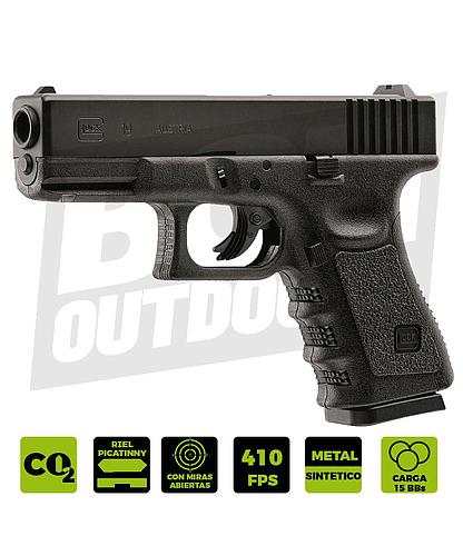 PISTOLA CO2 UMAREX GLOCK 19 GEN 3.177 2255200