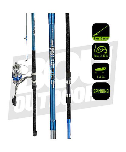 SPINNING COMBO BLUEFIN INSHORE 9PIES 2 PC  BF902S/3160