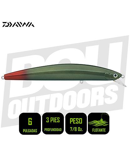 SALT PRO MINNOW DAIWA 6 WOUNDED SOLD DSPM15F78