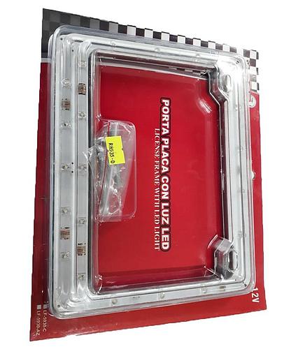 PORTA PLACA LED P/MOTO LF-5930-C