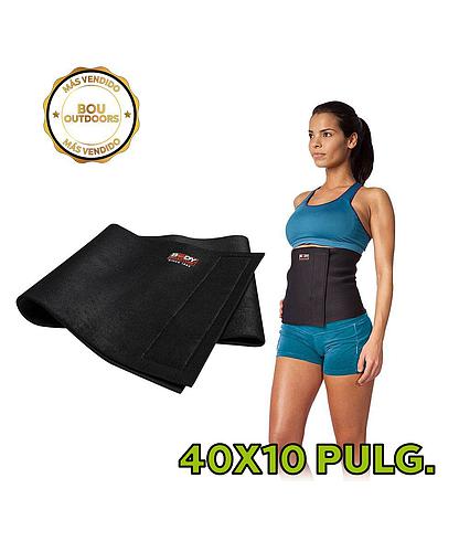 FAJA REDUCTORA 40 PULG X 10 PULG NEGRA SOL-BB876A-B