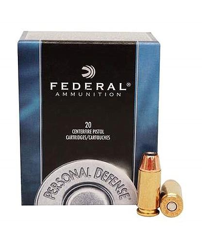 CARTUCHO FEDERAL CAL. 40 S&W JHP DEFENSA