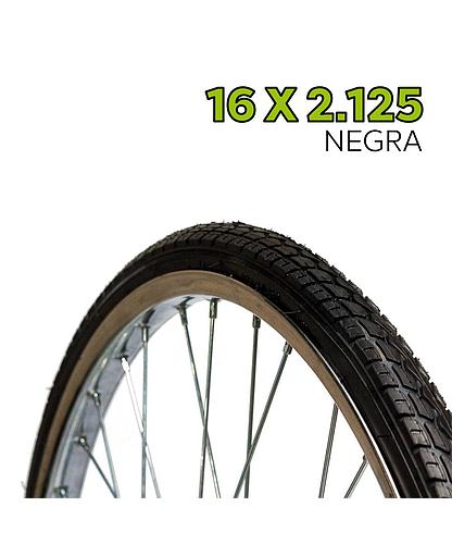 LLANTA 16 X 2.125 (NEGRA) CH. SH