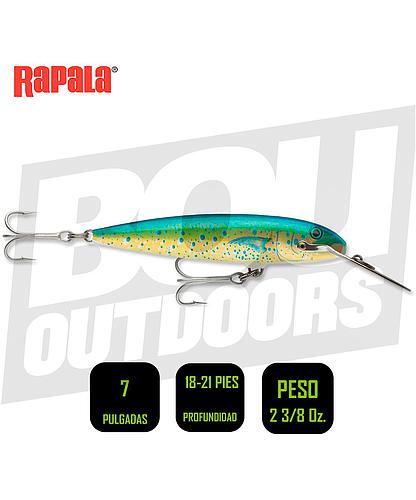 RAPALA CDMAG18D COUNTDOWN MAGNUM LURE 7PULG 2 3/8OZ DORADO SINKING