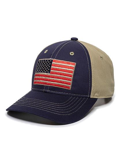 GORRA OUTDOOR AMERICANA NAVY/KHAKI USA-165