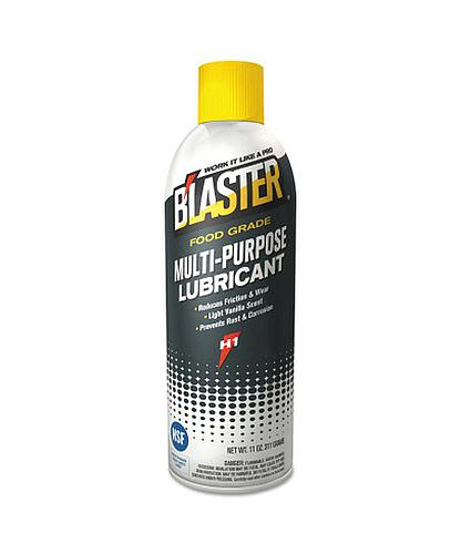 SPRAY LUBRICANTE MULTIPROP. GRADO ALIMENTICIO 11OZ. BLASTER (DESC) (NC)