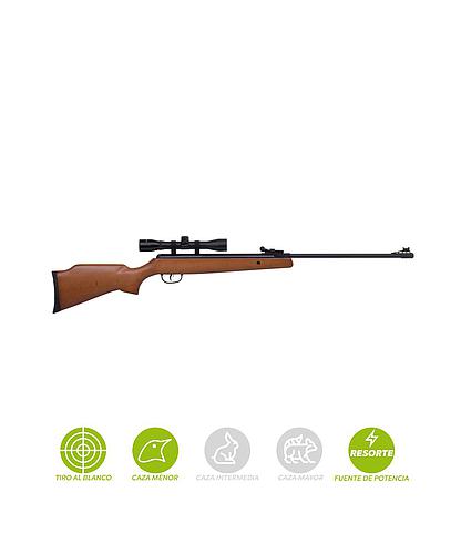 RIFLE CROSMAN OPTIMUS SPRING CO1K77X C/MIRA .177