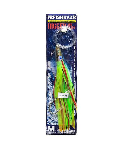 RIGGED BALI BULLET FISH RAZR FR451 GREEN LUMUS SKIRT