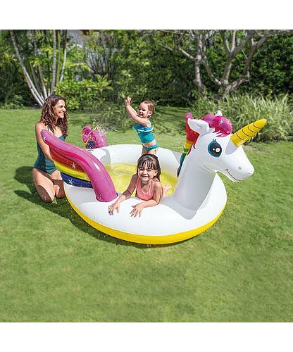 PISCINA PARA NIÑO TIPO UNICORNIO 57441NP