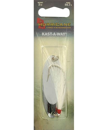 KASTAWAY 2OZ BUCKTAIL - CHROME KBT-02CHWT