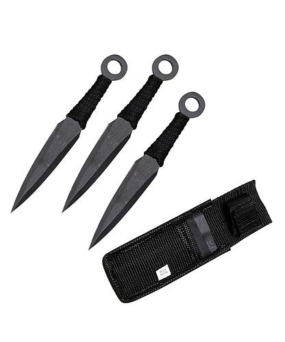 CUCHILLO LANZAR BLACK 6.5 PULG TK 086-36BK (3PCS)