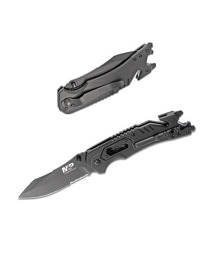 NAVAJA SMITH & WESSON M&P SPRING ASSIST DUAL KNIFE & TOOL CLIP FOLDER 3.5PULG BLADE 1100078