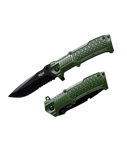 NAVAJA DOBLAR 4.5PULG GREEN ABS HANDLE RTC 3045-GN