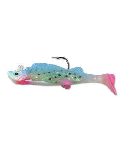 MIMIC MINNOW SHAD 1 1/2 PULG 1/32 OZ GLOW RAINBOW MM1-21