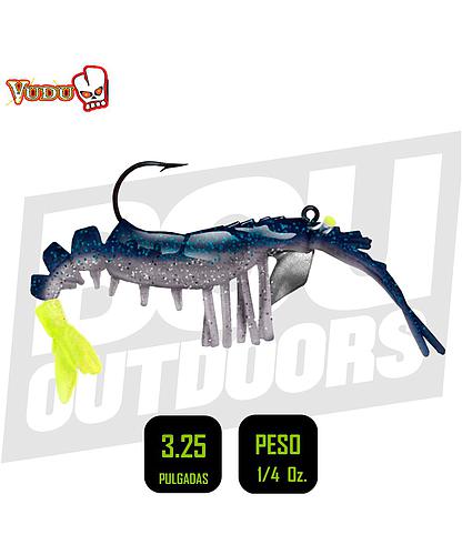 SHRIMP VUDU 3.25 PULG 1/4 OZ RATTLE BLUE 2PK E-VS35R-14-50