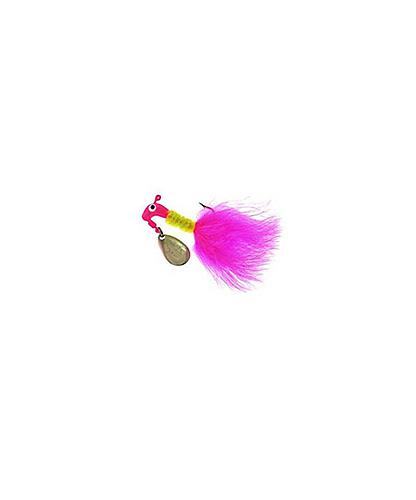 MARABOU JIG 1/16 OZ CHRT/PINK 1002-078