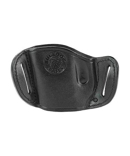 FUNDA CUERO NEGRO BULLDOG P/PISTOLA GLOCK MLB-L