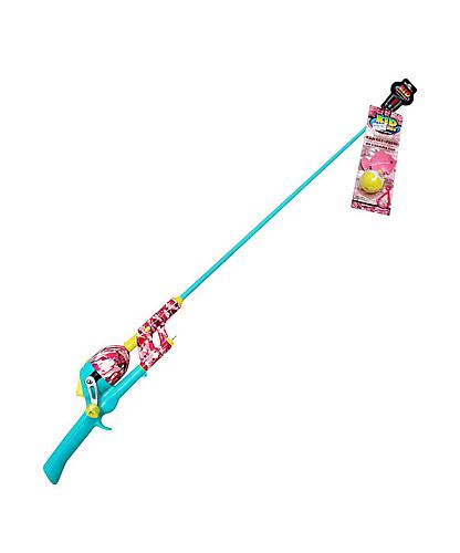 CAÑA PESCA C/CARRETE KID CASTERS PINK CAMO KCGSNTWB34