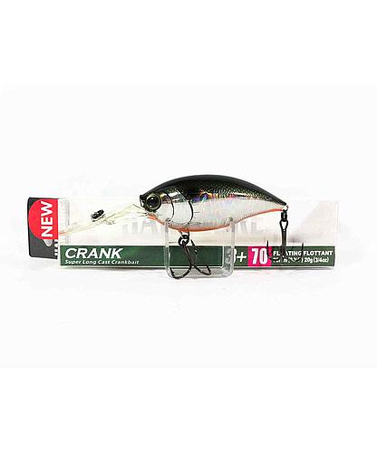 DUEL R1376-GT HARDCORE CRANK 3+ 70F 70MM 2-3/4 PULG GREEN SILVER