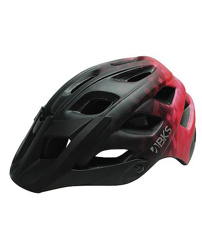 CASCO MTB BKS P/ADULTO NEGRO/ROJO M 33664