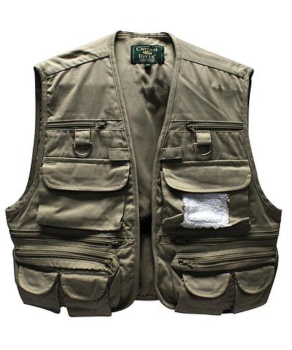 CHALECO P/PESCA DELUXE XL CR/FV2D-M (NC)