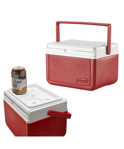 HIELERA 5QT. ROJA COLEMAN 53G (DESCR)