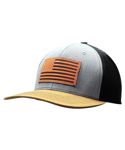 GORRA OUTDOOR USA LEATHER PATCH FLAG USA771-OK