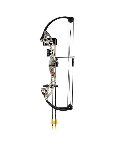 ARCO RECURVO BEAR ARCHERY BRAVE CAMO YOUTH BOW AYS300CR