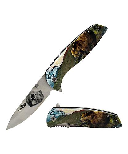 NAVAJA DOBLAR BEAR DESING HANDLE 4.5PULG DK5086-WF