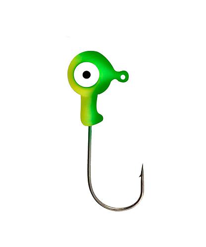 JIG HEAD 1/4 OZ CHT/GRN PK5 AP14-8-2