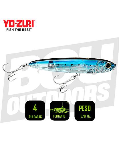 YO-ZURI INSHORE TOPKNOCK PENCIL 4 PULG 5/8 OZ SARDINE R1350GHIW