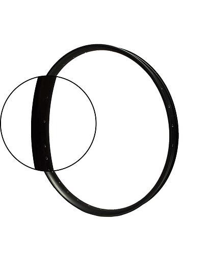 RIN ALUM. DB-X50 27.5 PULG X 32H FAT 2PULG (UNIDAD)
