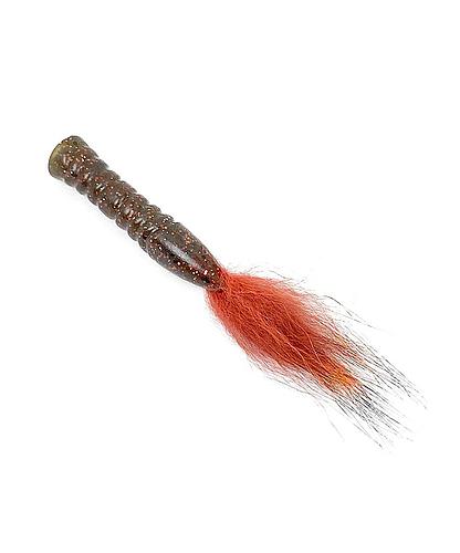 RABID BAITS FOX TAIL GREEN PUMPKIN ORANGE FT3-010