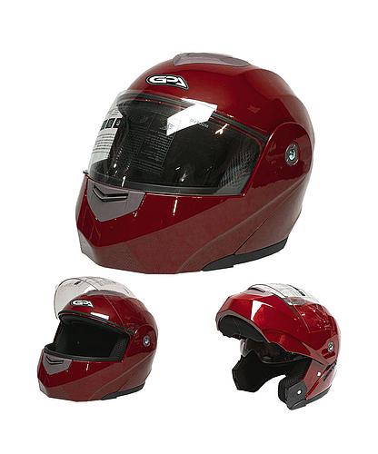 CASCO MOTO ABATIBLE ROJO L TM-18024-L