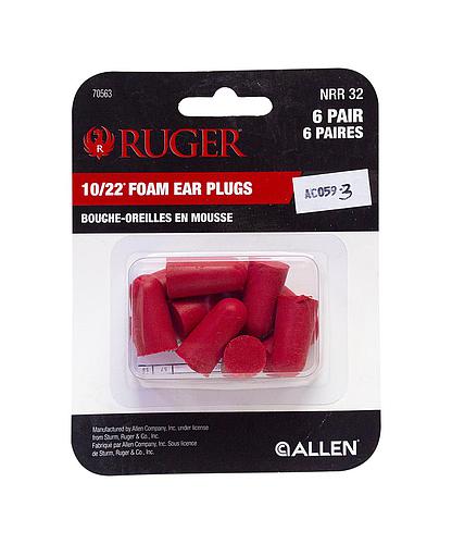 TAPONES PARA OIDOS DE ESPUMA ALLEN 70563 RUGER 10/22