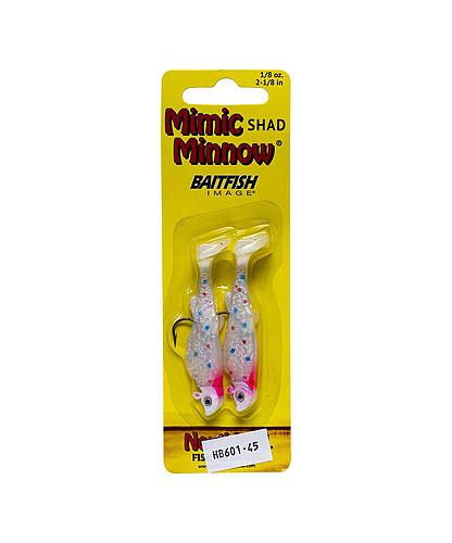 MIMIC MINNOW SHAD NORTHLAND  2/CD 1/8 OZ 1 HK 2 1/8 WONDERBREAD MM3-165