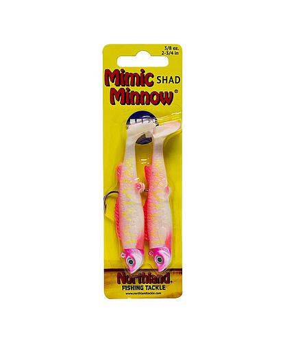 MIMIC MINNOW NORTHLAND UV 2 3/4 3/8OZ PINK TIGER MMUV5-26