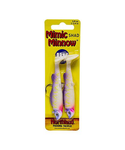 MIMIC MINNOW NORTHLAND MMUV5-46 UV 2 3/4 3/8OZ PURPLE TIGER