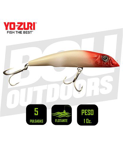 YO-ZURI MAG DARTER 5 PULG 1OZ PEARL RED READ R1144PRH