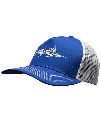 GORRA OUTDOOR CAP MARLIN BLUE/WHITE 6-PANEL BR237355