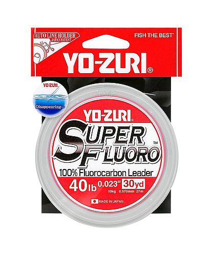 FLUOROCARBON PESCA YO-ZURI NCL 40LB 30YD YZ SF R1490-NC