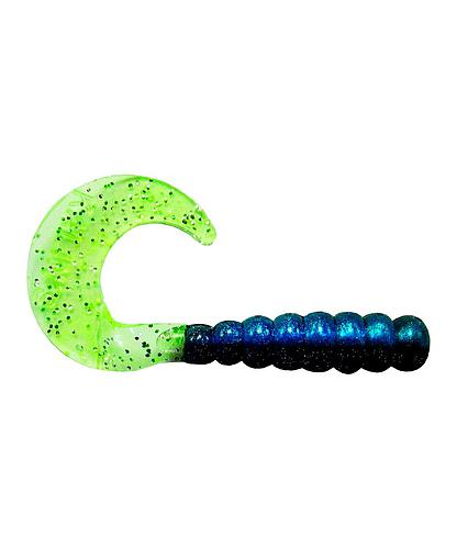 GRUB CURL TAIL 2 PULG BLACK (10) FG205