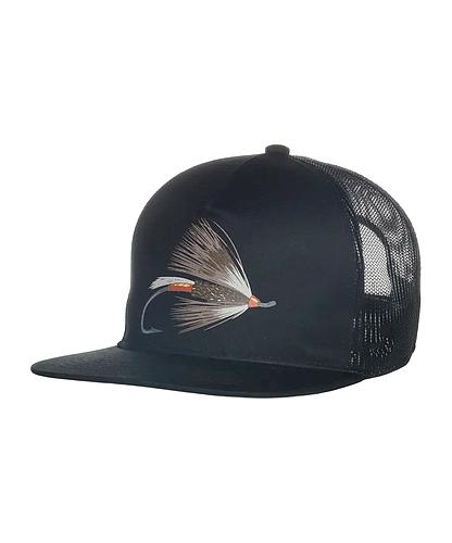 GORRA OUTDOOR FLY FISHING LOGO BLACK FLY02