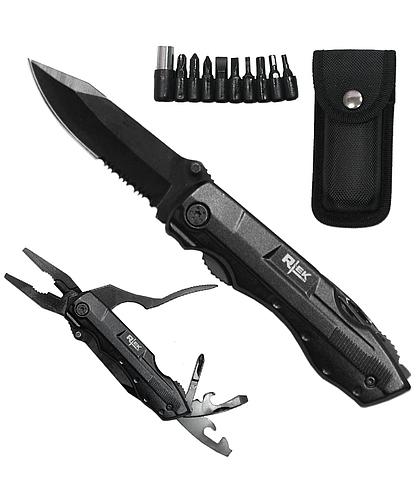 NAVAJA MULTIUSOS 4.5 PULG 10 FUNCIONES + FUNDA RT 8219