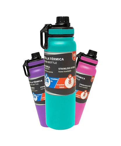 BOTELLA TERMICA 800ML V/COLORES SV-MT-681