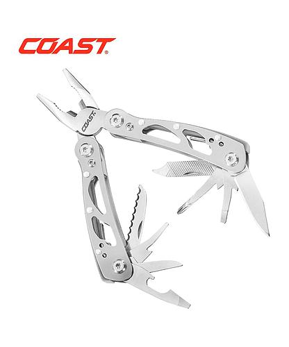 NAVAJA MULTIUSOS COAST 4.4 PULG 11 FUNCIONES ACERO INOX - CT211