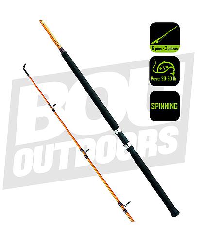 CAÑA PESCA TROLLING DAIWA SEAGATE 5PIES 6 PULG 20-50 SGT56MF-QRT